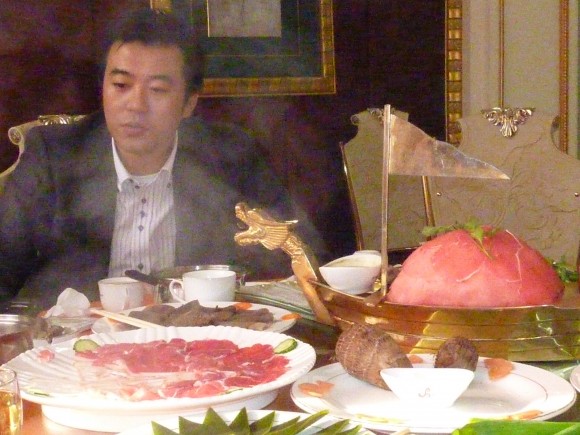 藩氏(日照市内での昼飯)