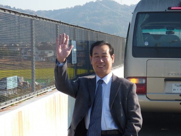 小田厚道路から富士を観る、孫会長