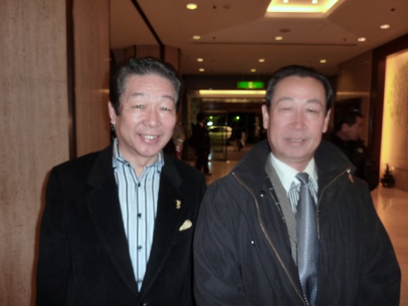 平石氏と孫会長