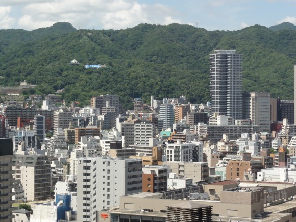 足湯から(18階)