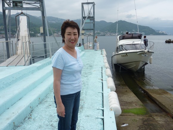 小林洋子さん 「熱海マリーナ」雑用引き受け担当(本人曰く)