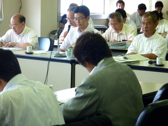 斎藤栄市長と桜井副市長 観光福祉委員会