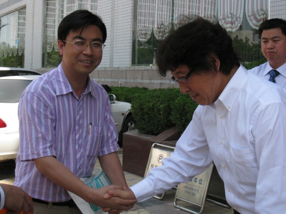 黄敬文社長とバッタリ再会 不思議な縁を感じた瞬間