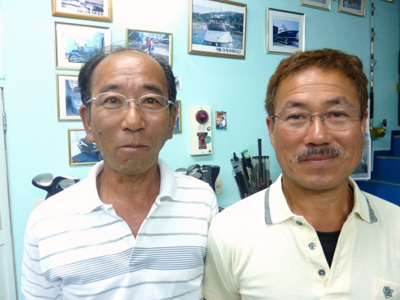 マリーナ、チーフメカニック 池田&山田氏