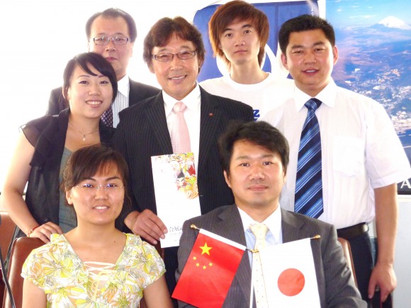 合展動画との提携合意 中国山東省ウイハン市にて
