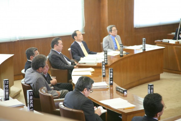 熱海市議会議員席 熱海市議会議員席