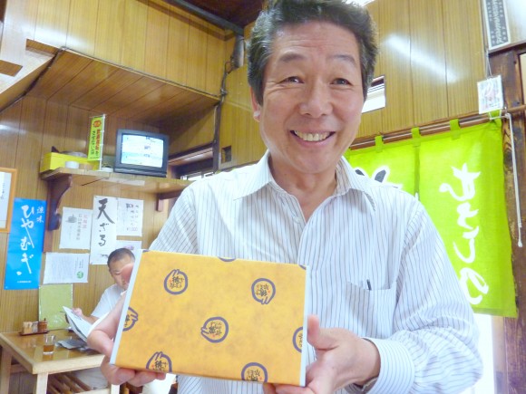 平石啓三郎氏(関東警備保障) 今評判の10円饅頭は田中議員がオーナー