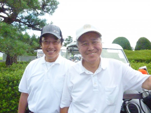 高橋弘会長(万葉倶楽部) 伊豆にらやまカントリークラブにて