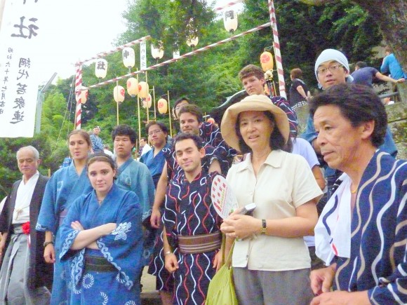 バッカード啓子さん(帽子) ナノジャパン、ご一行様