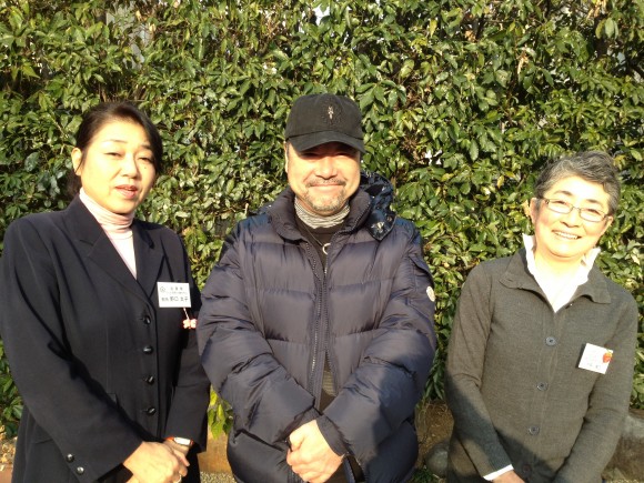 起雲閣前館長野口さんと山岸氏